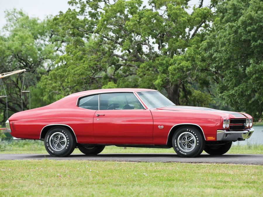  Chevrolet Chevelle SS 396 Hardtop Coupe 1970 года  (фото 10 из 30)